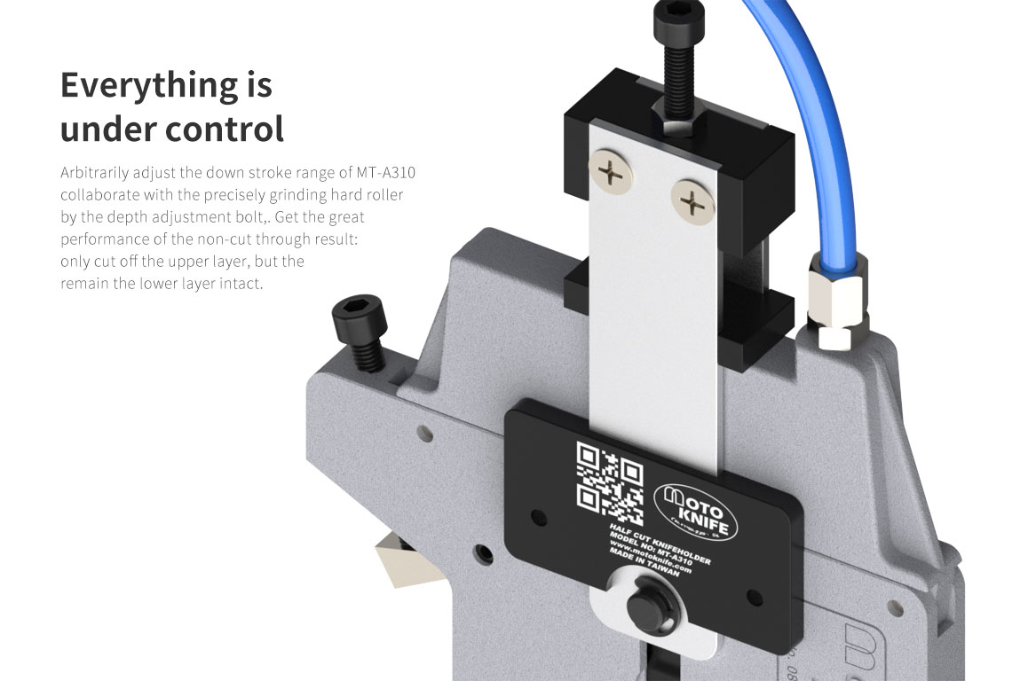 MT-A310 Non-cut through pneumatic knife holder 