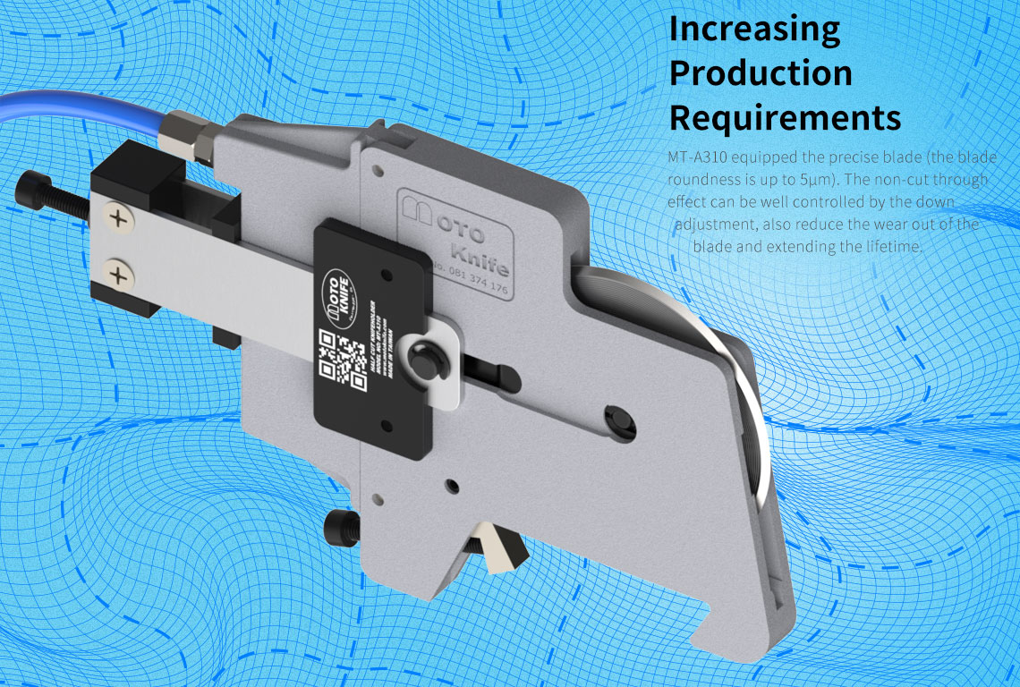 MT-A310 Non-cut through pneumatic knife holder 